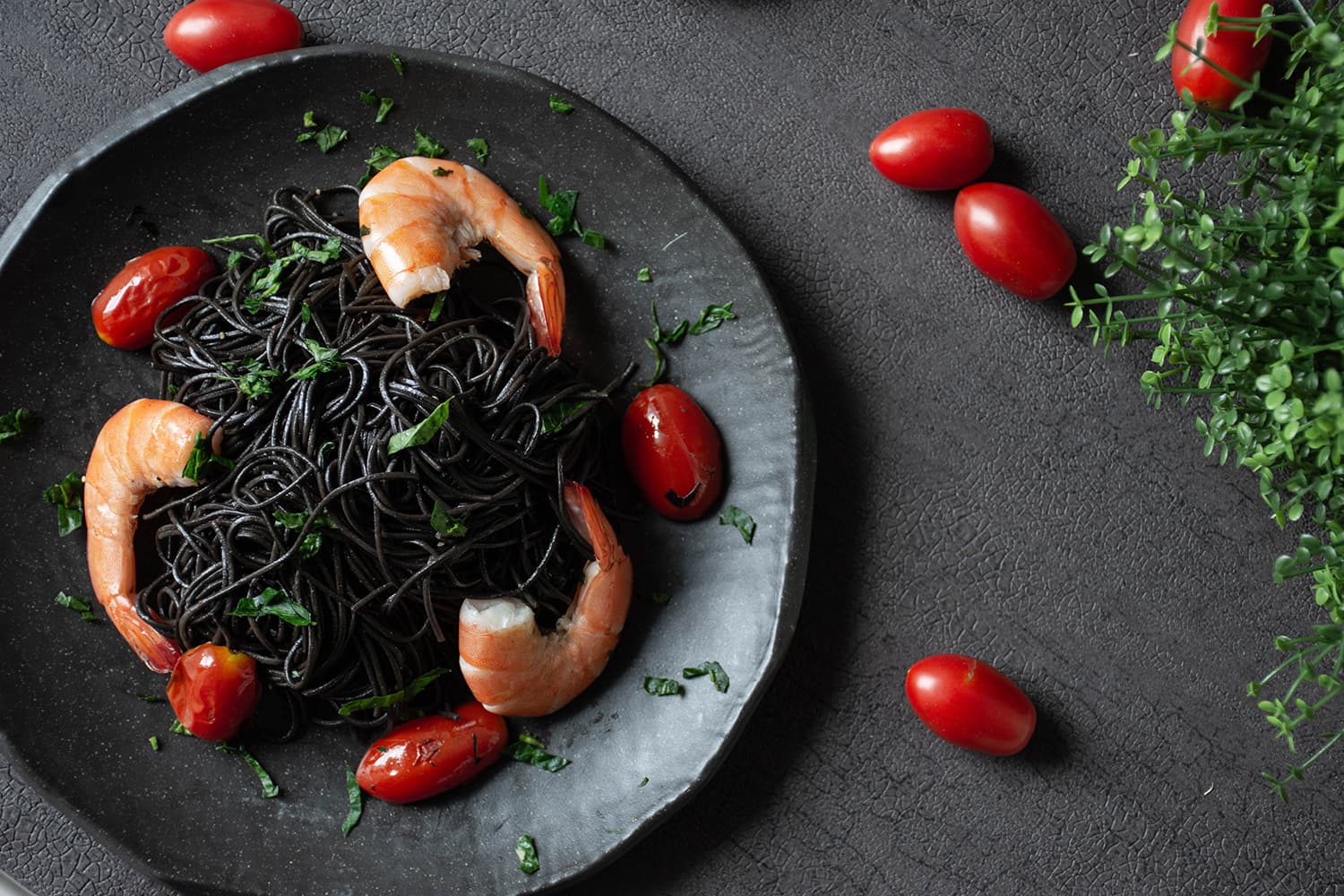 Squid Ink Capellini