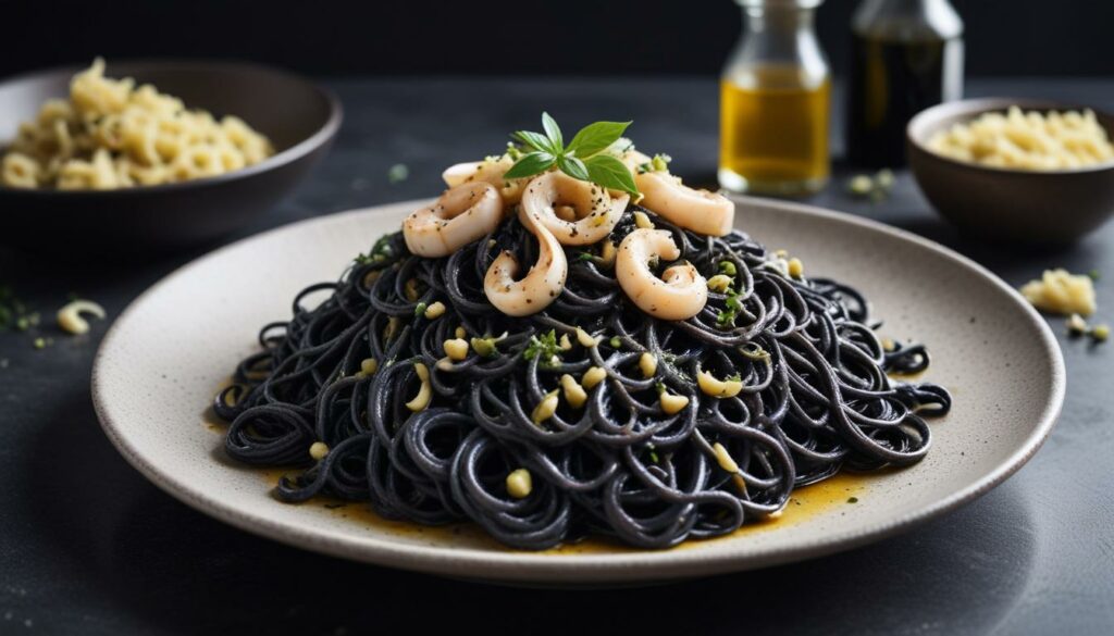 BlackHut Squid Ink Capellini