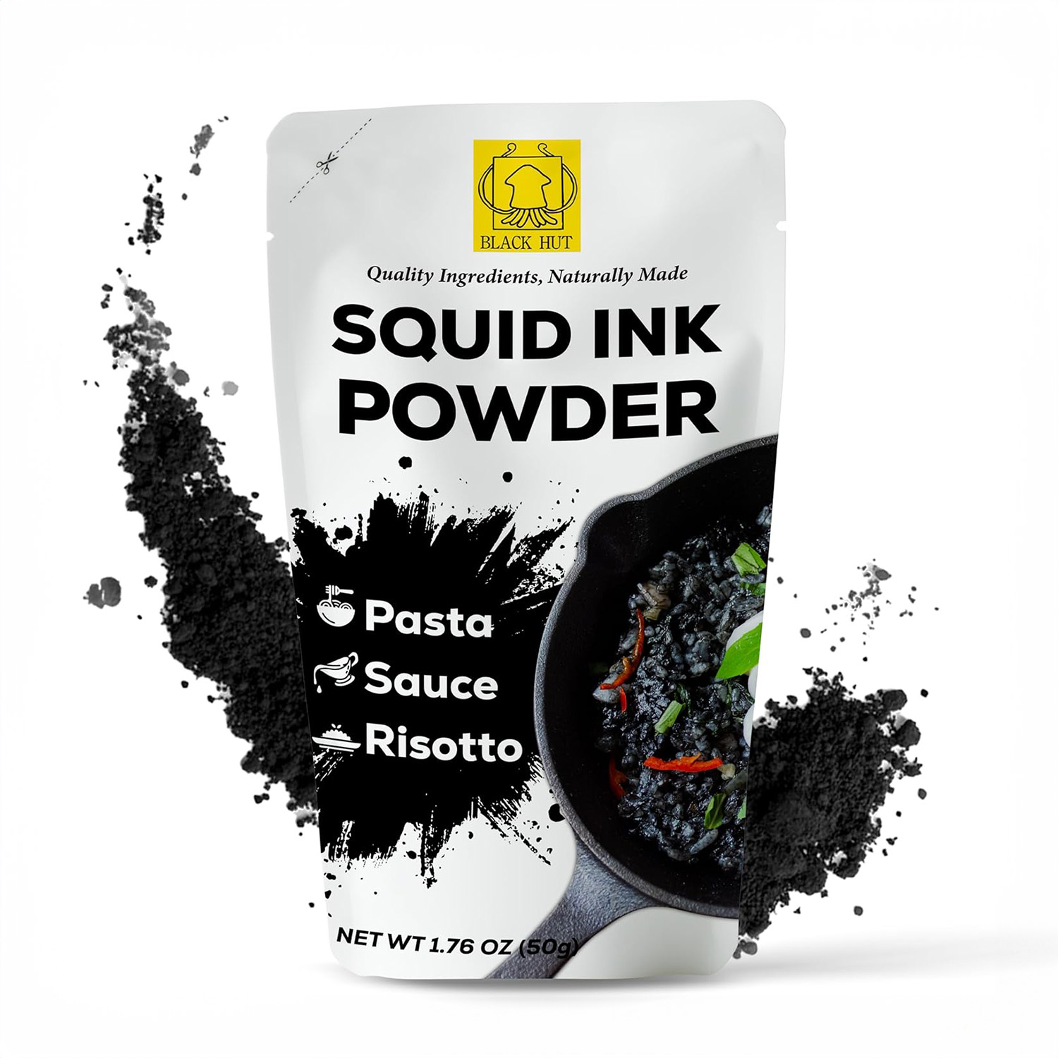 Squid Ink Powder 1.76oz(50g)