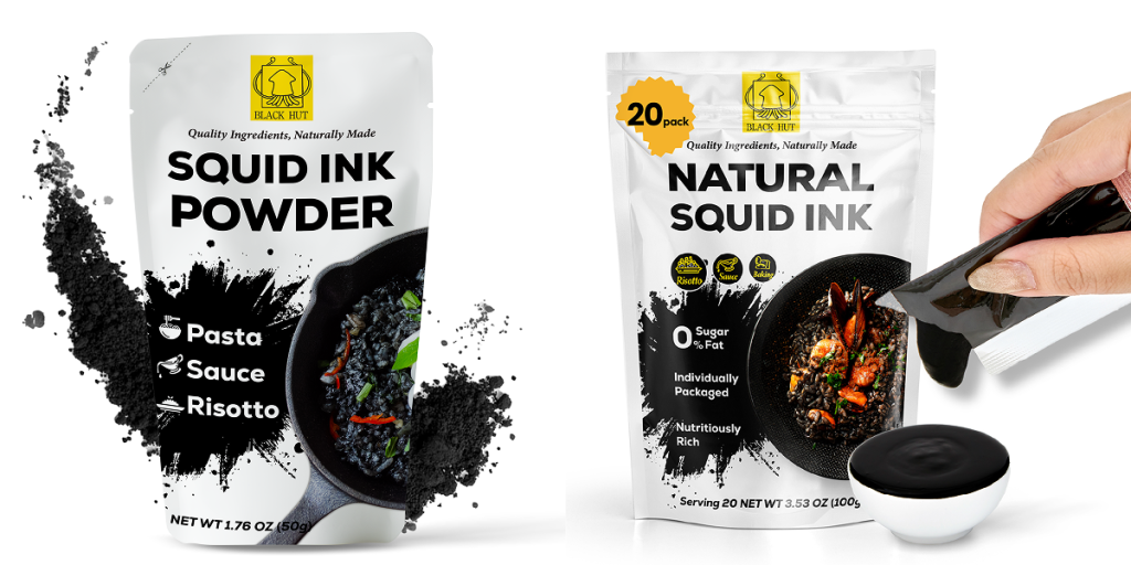 Squid Ink Powder vs. Natural Squid Ink