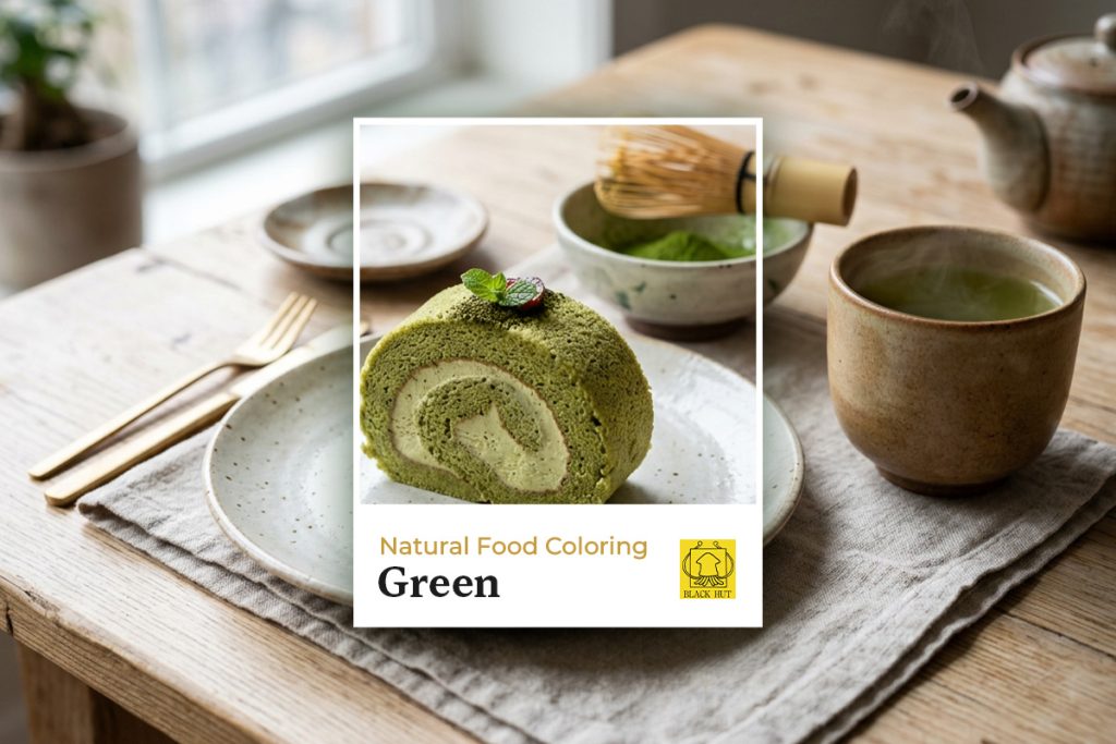 Natural Green Food Coloring: Matcha and Spinach Powder