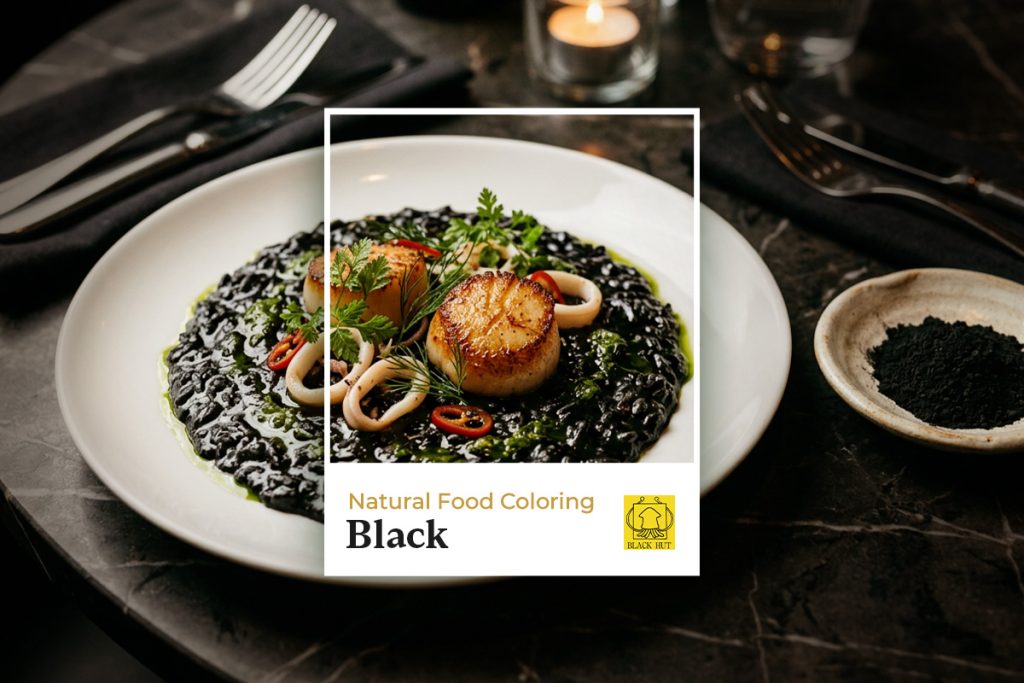 Natural Black Food Coloring: Squid Ink