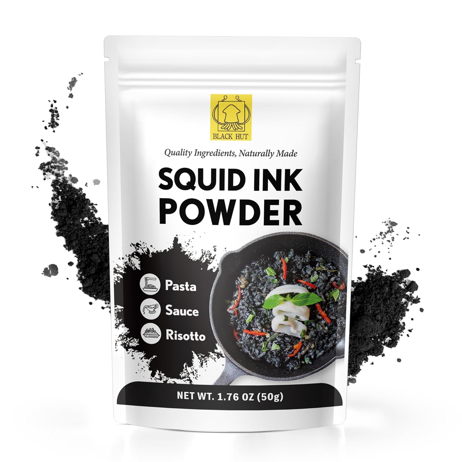 BlackHut Squid Ink Powder